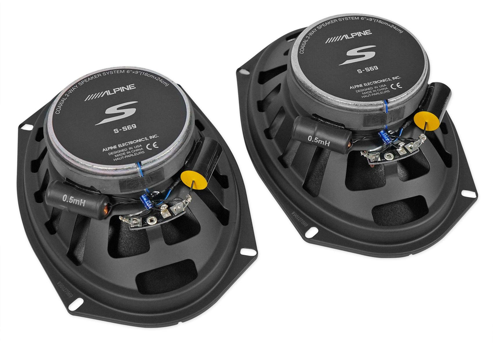 カーオーディオ ALPINE 2-Way Speaker System 6963HX 6\"x9\" Amazon.com: Alpine 6.5